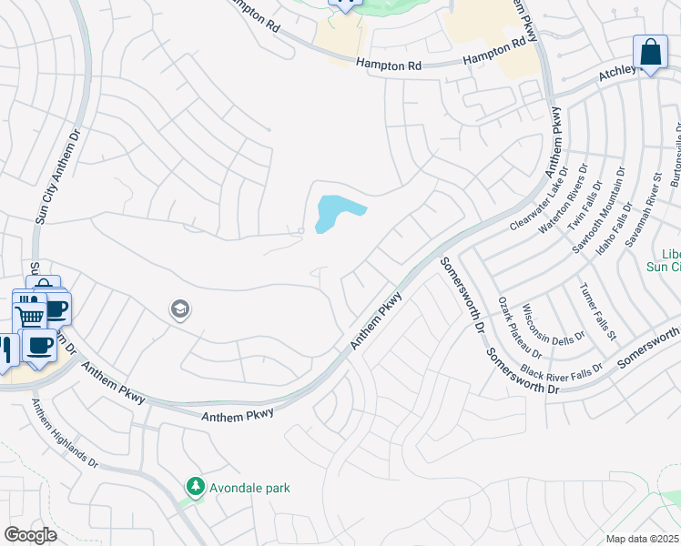 map of restaurants, bars, coffee shops, grocery stores, and more near 2622 Portsmouth Creek Avenue in Henderson