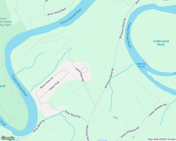 map of restaurants, bars, coffee shops, grocery stores, and more near 1750 Watauga Street in Sevierville