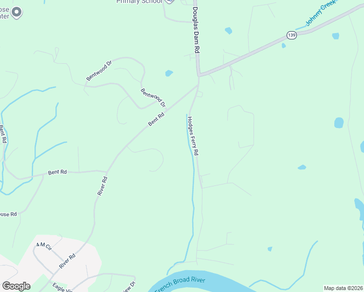 map of restaurants, bars, coffee shops, grocery stores, and more near 2755 Hodges Ferry Road in Sevier County