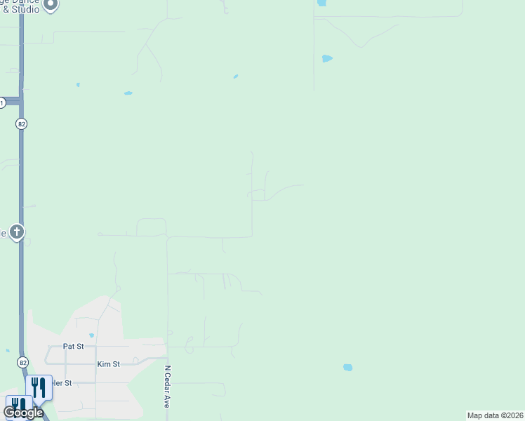 map of restaurants, bars, coffee shops, grocery stores, and more near 2616 North Acuff Avenue in Tahlequah