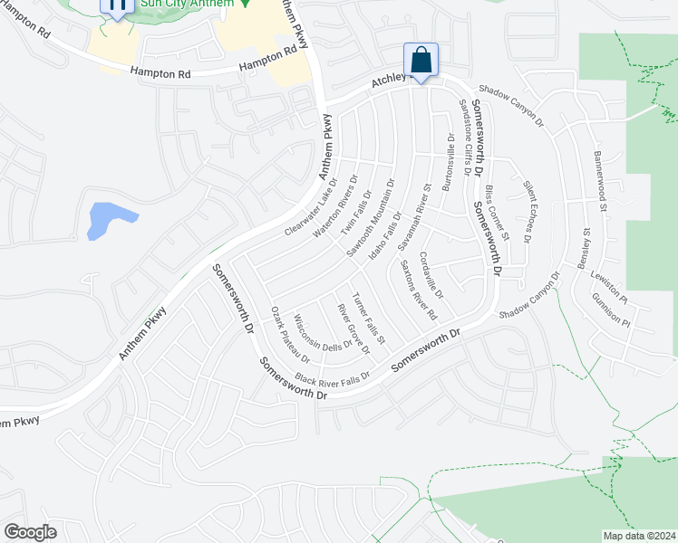 map of restaurants, bars, coffee shops, grocery stores, and more near 2188 Sawtooth Mountain Drive in Henderson