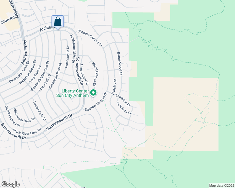 map of restaurants, bars, coffee shops, grocery stores, and more near 2255 Bannerwood Street in Henderson