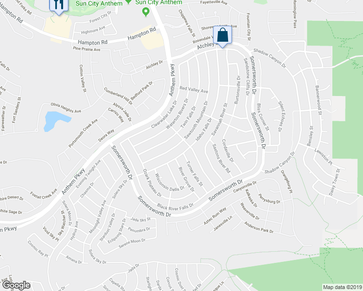 map of restaurants, bars, coffee shops, grocery stores, and more near 2184 Sawtooth Mountain Drive in Henderson