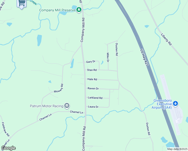 map of restaurants, bars, coffee shops, grocery stores, and more near 4607 Hale Road in Climax