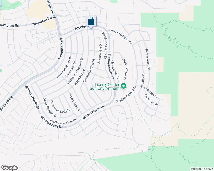 map of restaurants, bars, coffee shops, grocery stores, and more near 2275 Arkansas Valley Avenue in Henderson