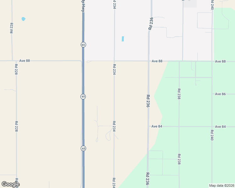 map of restaurants, bars, coffee shops, grocery stores, and more near 8598 Road 234 in Terra Bella