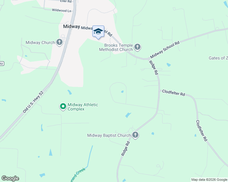 map of restaurants, bars, coffee shops, grocery stores, and more near 518 Ridgeway Lane in Lexington