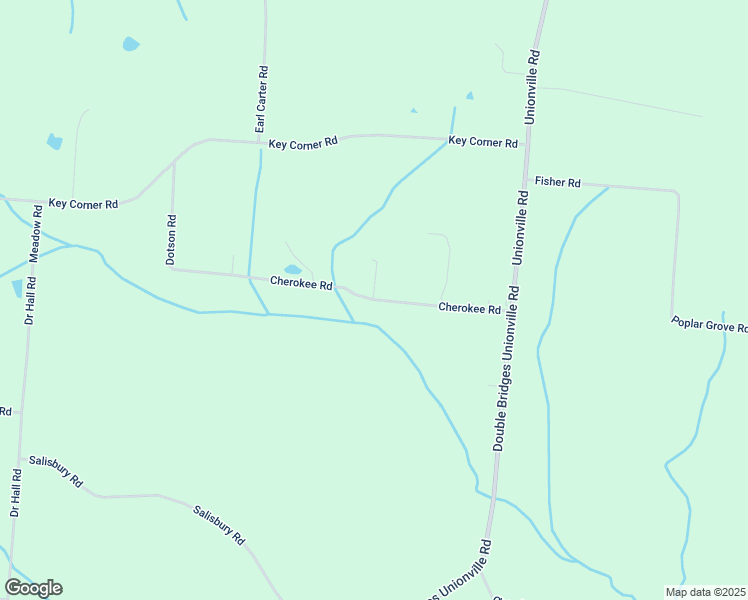 map of restaurants, bars, coffee shops, grocery stores, and more near 753 Cherokee Road in Halls