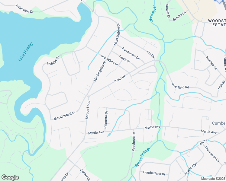 map of restaurants, bars, coffee shops, grocery stores, and more near 34 Calloway Drive in Crossville