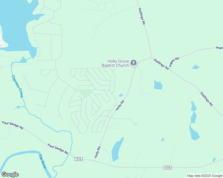 map of restaurants, bars, coffee shops, grocery stores, and more near 307 Poteau Drive in Spring Hope