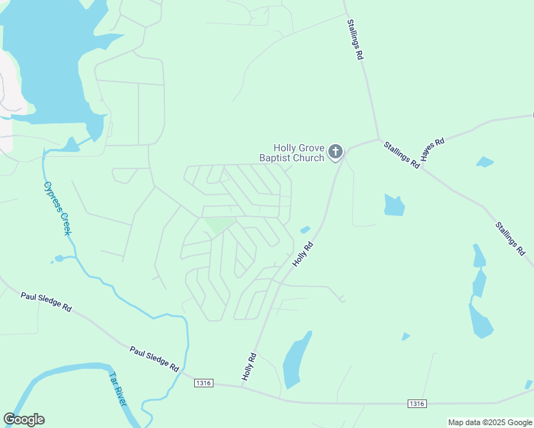 map of restaurants, bars, coffee shops, grocery stores, and more near 201 Osage Drive in Spring Hope