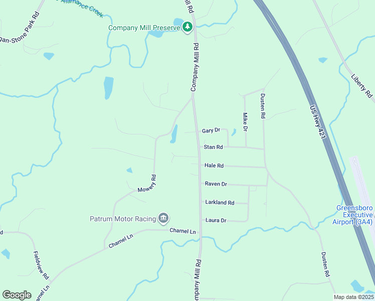 map of restaurants, bars, coffee shops, grocery stores, and more near 4507 Frann Drive in Climax