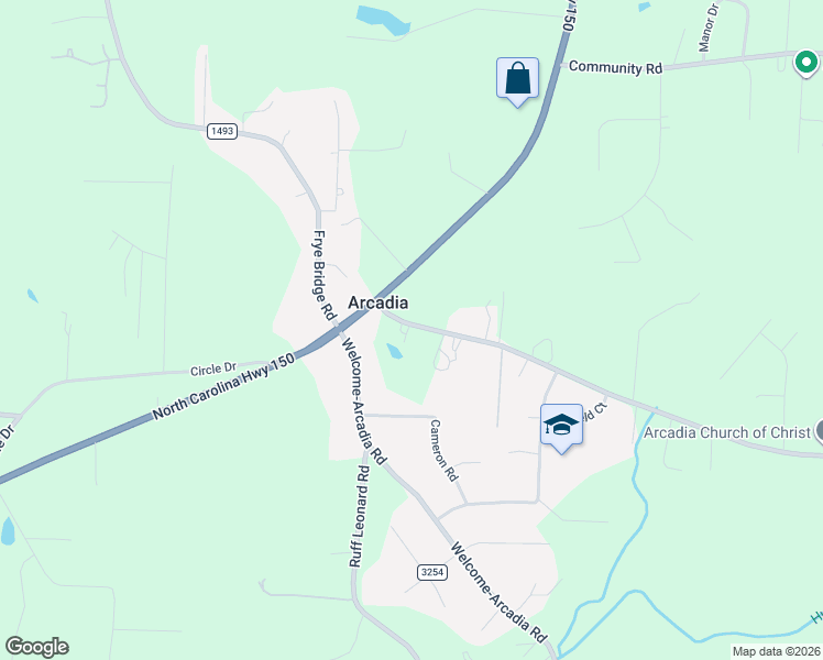 map of restaurants, bars, coffee shops, grocery stores, and more near 4421 Enterprise Road in Lexington