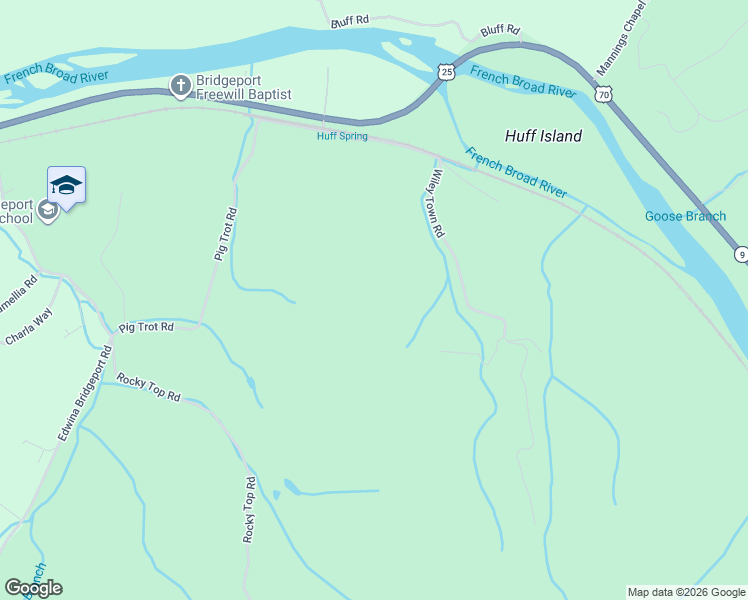 map of restaurants, bars, coffee shops, grocery stores, and more near 1475 Pig Trot Road in Newport