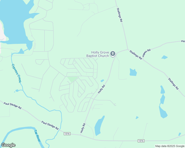 map of restaurants, bars, coffee shops, grocery stores, and more near 302 Poteau Drive in Spring Hope
