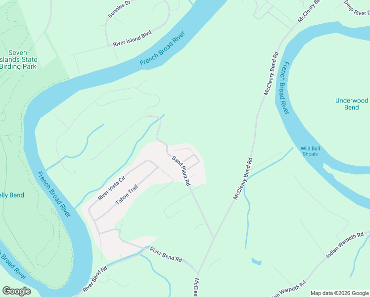 map of restaurants, bars, coffee shops, grocery stores, and more near 1750 Watauga St in Sevierville