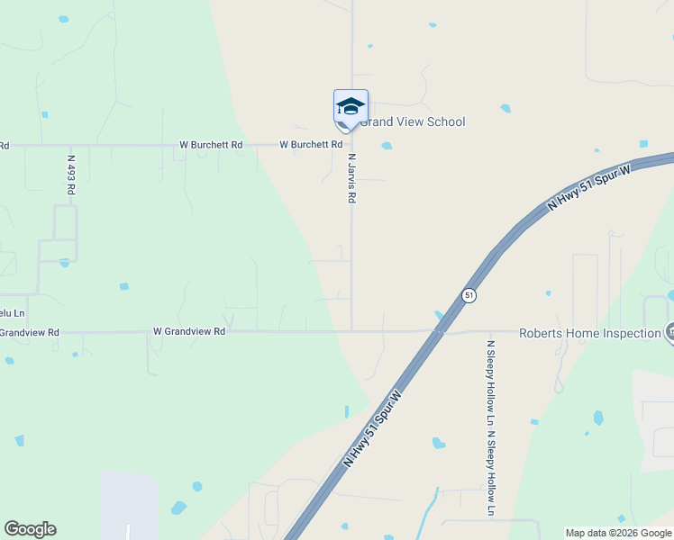 map of restaurants, bars, coffee shops, grocery stores, and more near 16901 West 737 Road in Tahlequah