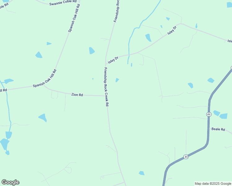 map of restaurants, bars, coffee shops, grocery stores, and more near 5898 Friendship Rock Creek Road in Snow Camp