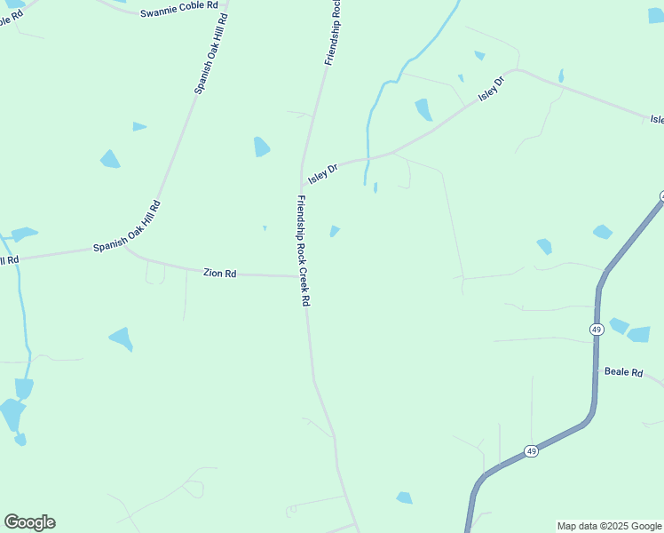 map of restaurants, bars, coffee shops, grocery stores, and more near 5898 Friendship Rock Creek Road in Snow Camp