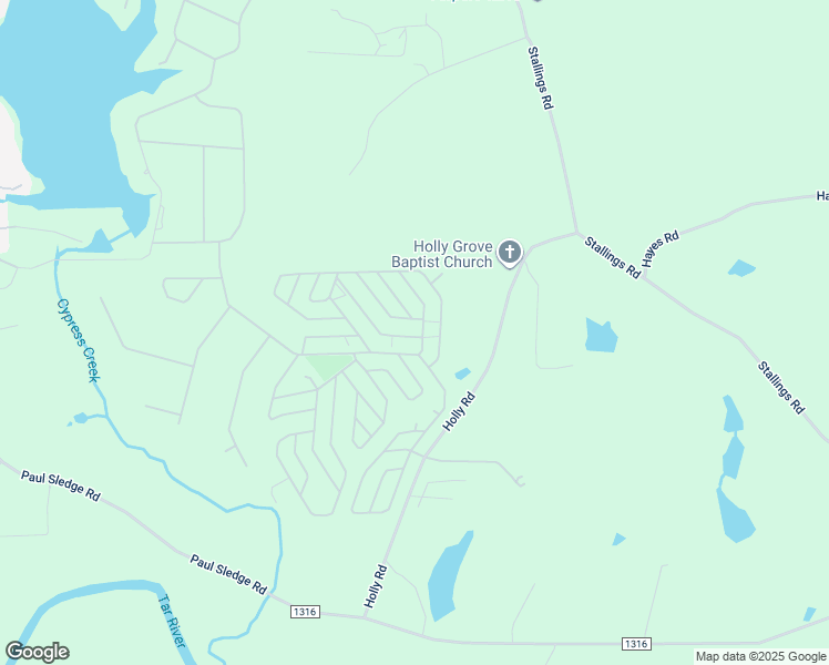 map of restaurants, bars, coffee shops, grocery stores, and more near 149 Catoose Drive in Spring Hope
