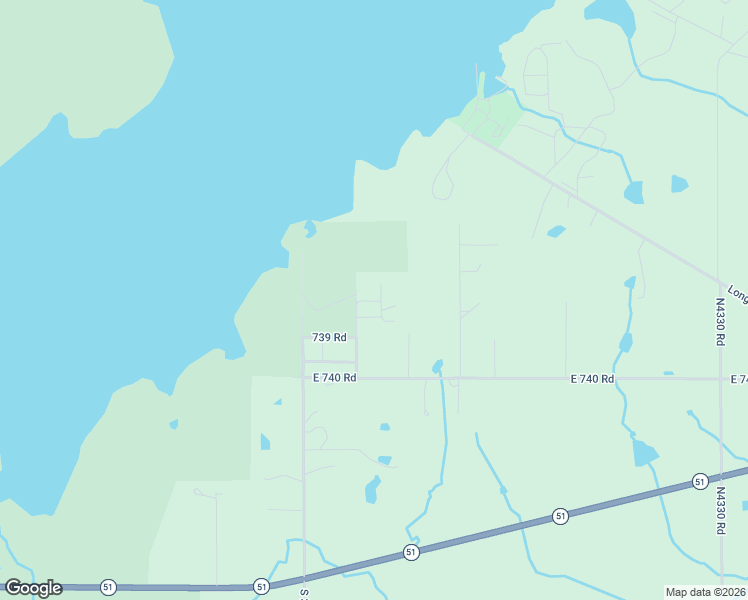 map of restaurants, bars, coffee shops, grocery stores, and more near 32188 East 738 Road in Wagoner