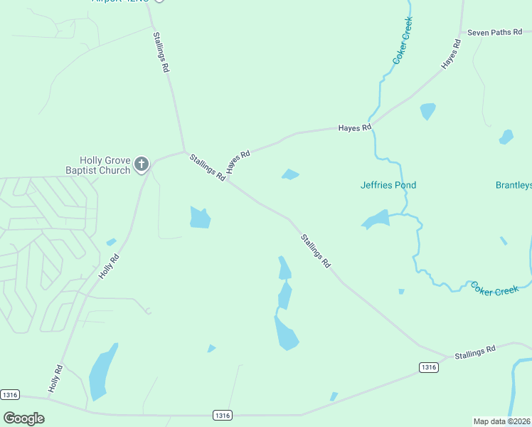 map of restaurants, bars, coffee shops, grocery stores, and more near 10187 Stallings Road in Spring Hope