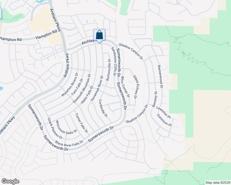 map of restaurants, bars, coffee shops, grocery stores, and more near 2287 Otter Rock Avenue in Henderson