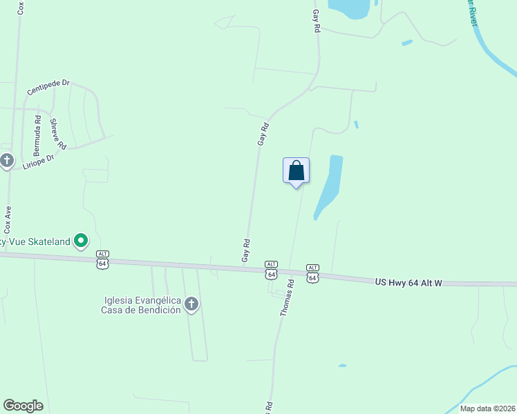 map of restaurants, bars, coffee shops, grocery stores, and more near 901 Gay Road in Rocky Mount