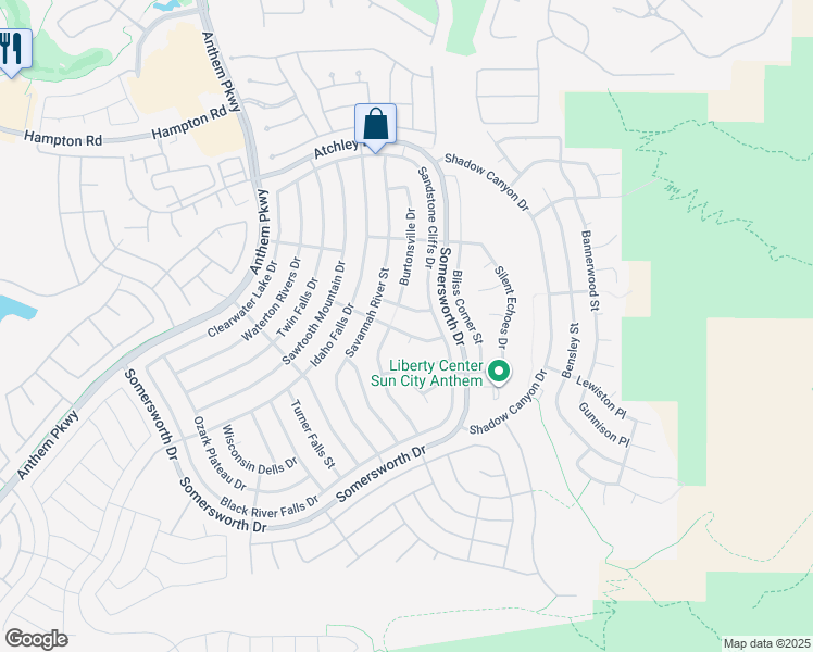 map of restaurants, bars, coffee shops, grocery stores, and more near 2294 Marengo Caves Avenue in Henderson