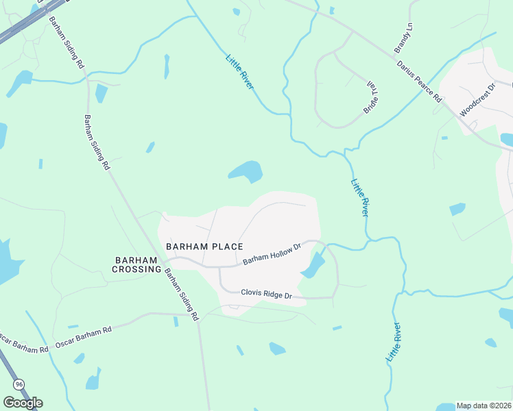 map of restaurants, bars, coffee shops, grocery stores, and more near 5929 2 Pines Trail in Wake Forest