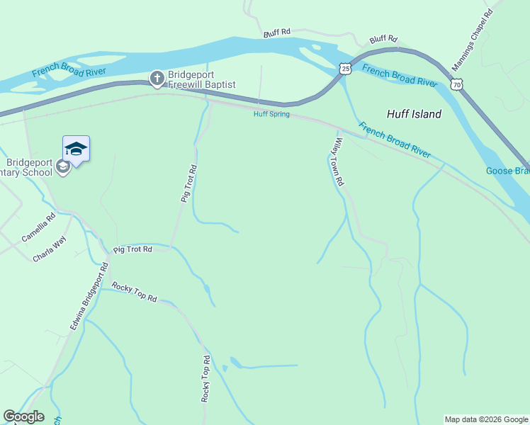 map of restaurants, bars, coffee shops, grocery stores, and more near 1475 Pig Trot Road in Newport