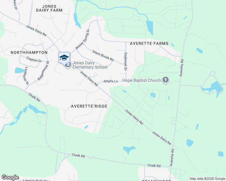 map of restaurants, bars, coffee shops, grocery stores, and more near 1321 Jones Dairy Road in Rolesville