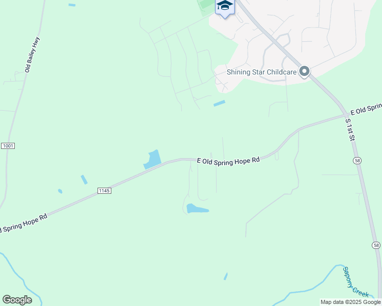 map of restaurants, bars, coffee shops, grocery stores, and more near 1140 East Old Spring Hope Road in Nashville