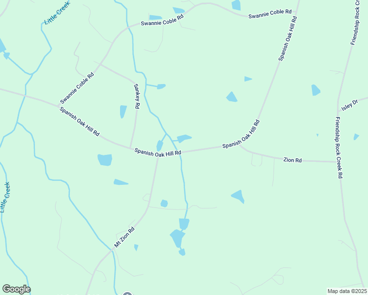 map of restaurants, bars, coffee shops, grocery stores, and more near 4309 Spanish Oak Hill Road in Snow Camp