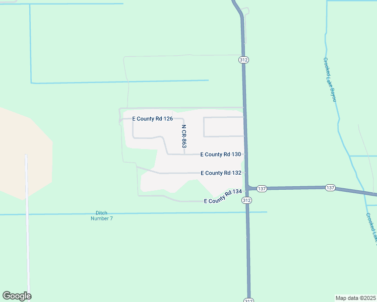 map of restaurants, bars, coffee shops, grocery stores, and more near 5062 East County Road 130 in Blytheville