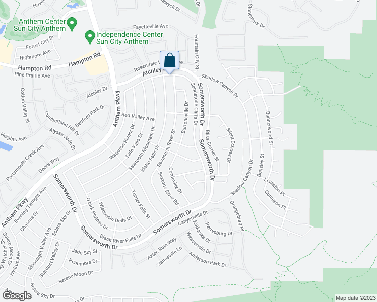 map of restaurants, bars, coffee shops, grocery stores, and more near 2287 Otter Rock Avenue in Henderson