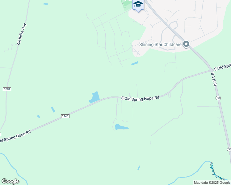 map of restaurants, bars, coffee shops, grocery stores, and more near 1140 East Old Spring Hope Road in Nashville