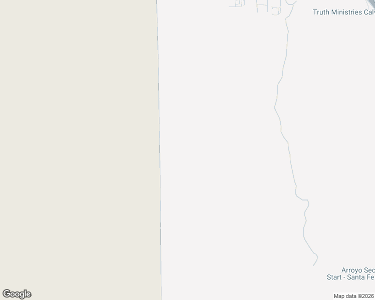 map of restaurants, bars, coffee shops, grocery stores, and more near Unnamed Road in Santa Fe