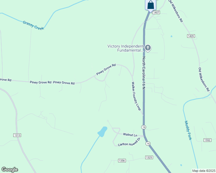 map of restaurants, bars, coffee shops, grocery stores, and more near 192 Reese Loop in Township of Taylorsville