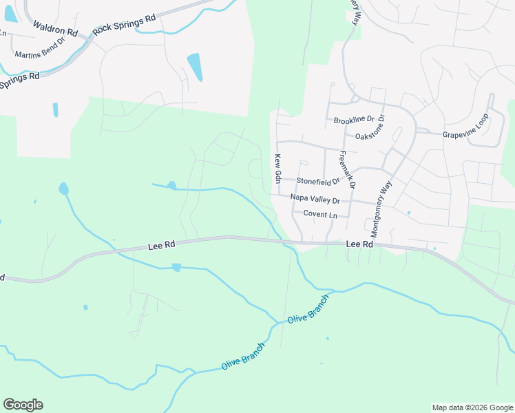 map of restaurants, bars, coffee shops, grocery stores, and more near 6304 Lee Road in Smyrna