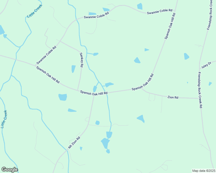 map of restaurants, bars, coffee shops, grocery stores, and more near 4309 Spanish Oak Hill Road in Snow Camp
