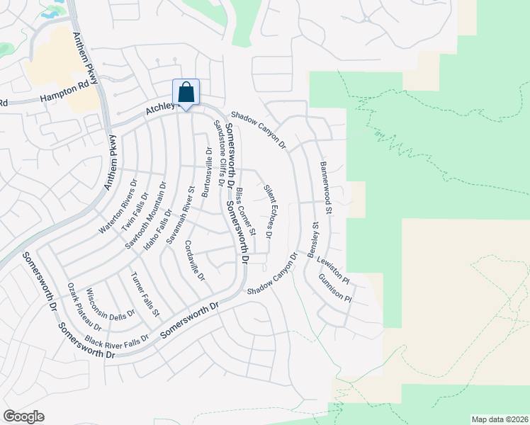 map of restaurants, bars, coffee shops, grocery stores, and more near 2148 Marywood Park Court in Henderson