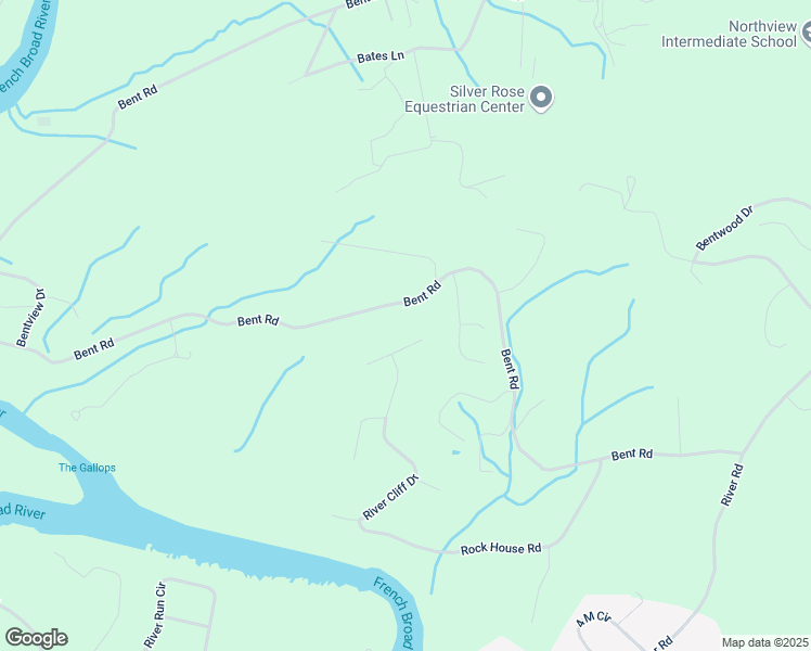 map of restaurants, bars, coffee shops, grocery stores, and more near 3455 Bent Road in Kodak