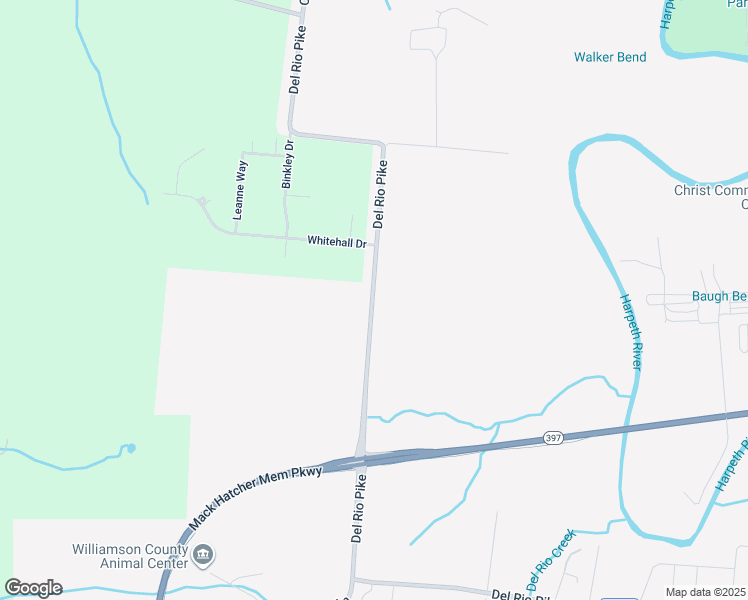 map of restaurants, bars, coffee shops, grocery stores, and more near 3021 Del Rio Pike in Franklin