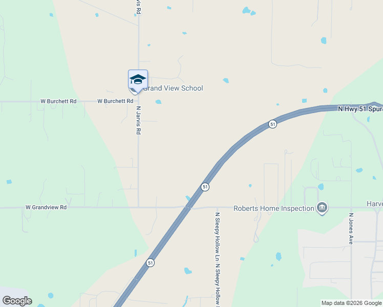 map of restaurants, bars, coffee shops, grocery stores, and more near 17022 West Grandview Road in Tahlequah