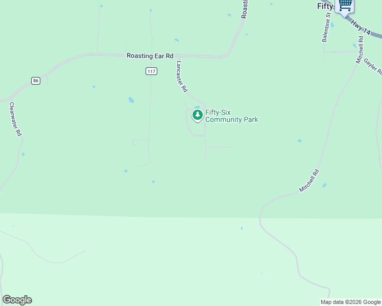 map of restaurants, bars, coffee shops, grocery stores, and more near 602 Lancaster Road in Fifty-Six