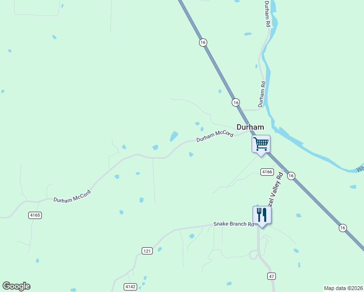 map of restaurants, bars, coffee shops, grocery stores, and more near 20294 Durham McCord in Elkins