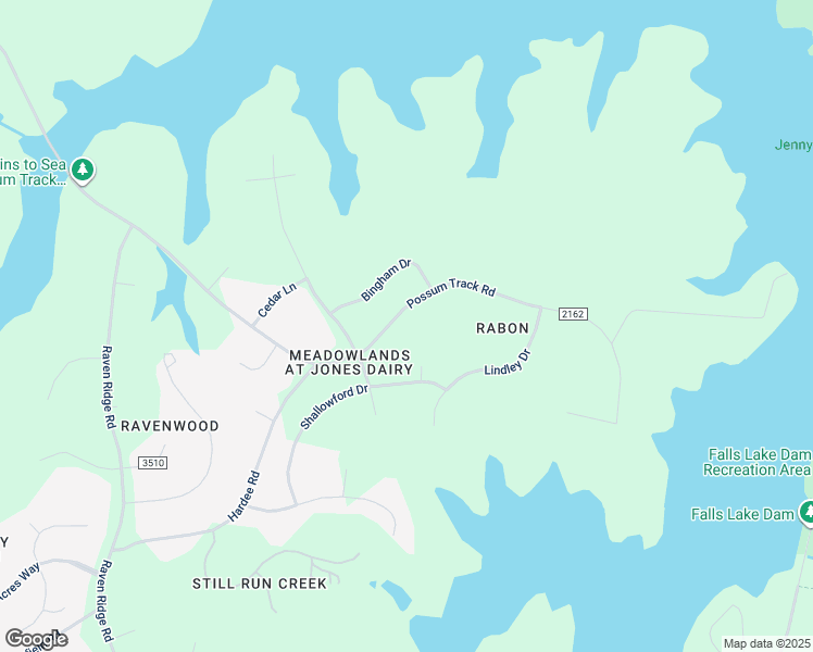 map of restaurants, bars, coffee shops, grocery stores, and more near 14009 Possum Track Road in Raleigh