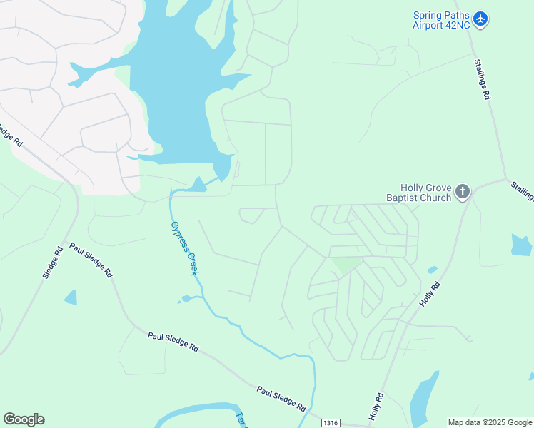 map of restaurants, bars, coffee shops, grocery stores, and more near 1 Carriage Circle in Louisburg