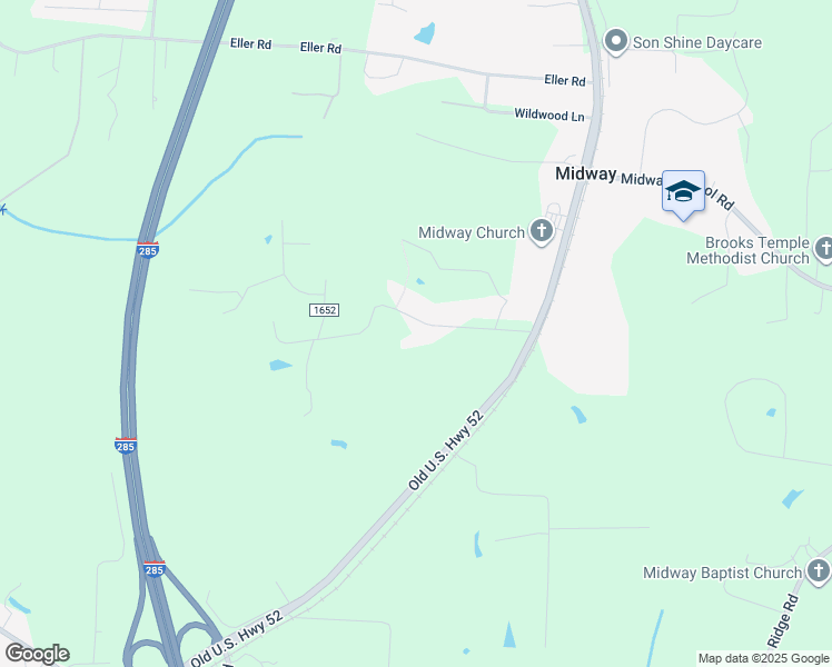 map of restaurants, bars, coffee shops, grocery stores, and more near 349 Ralph Miller Road in Lexington